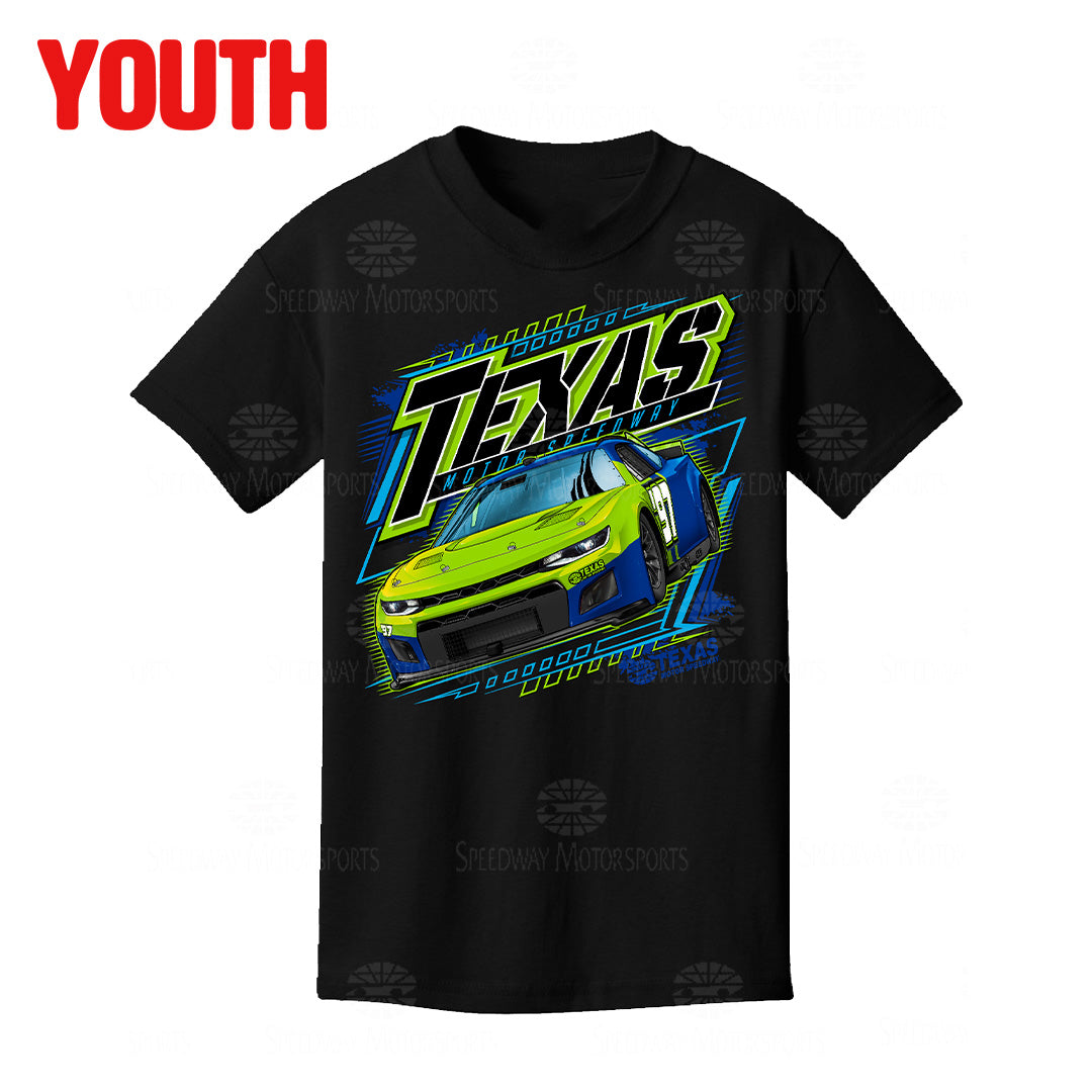 TMS Neon Car Youth Tee