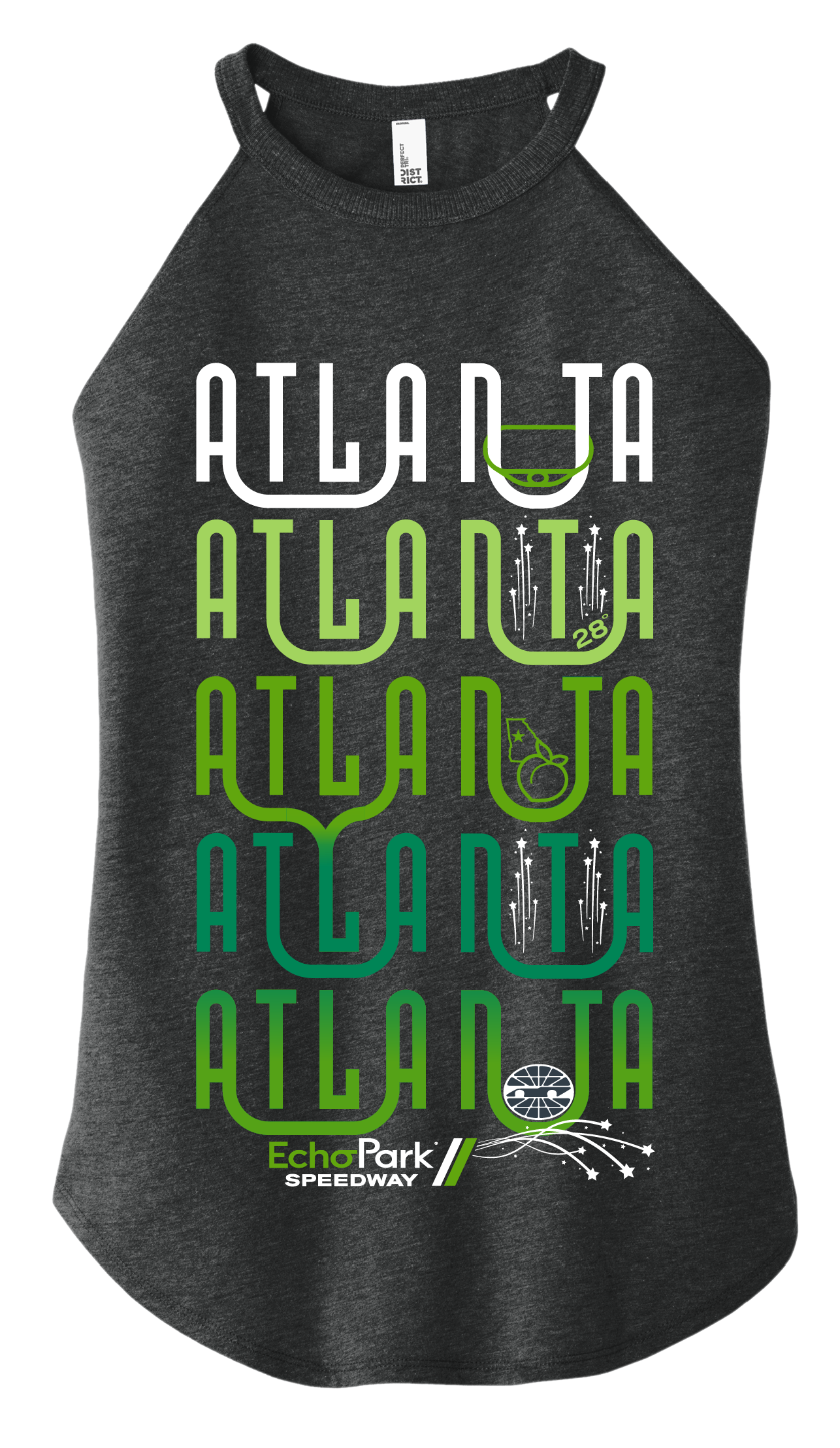 EchoPark Speedway Ladies Script Tank Top