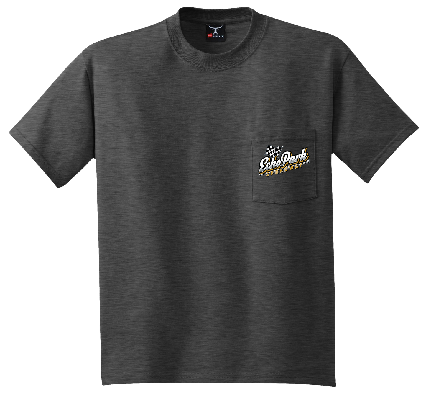 EchoPark Speedway Postcard Pocket Tee