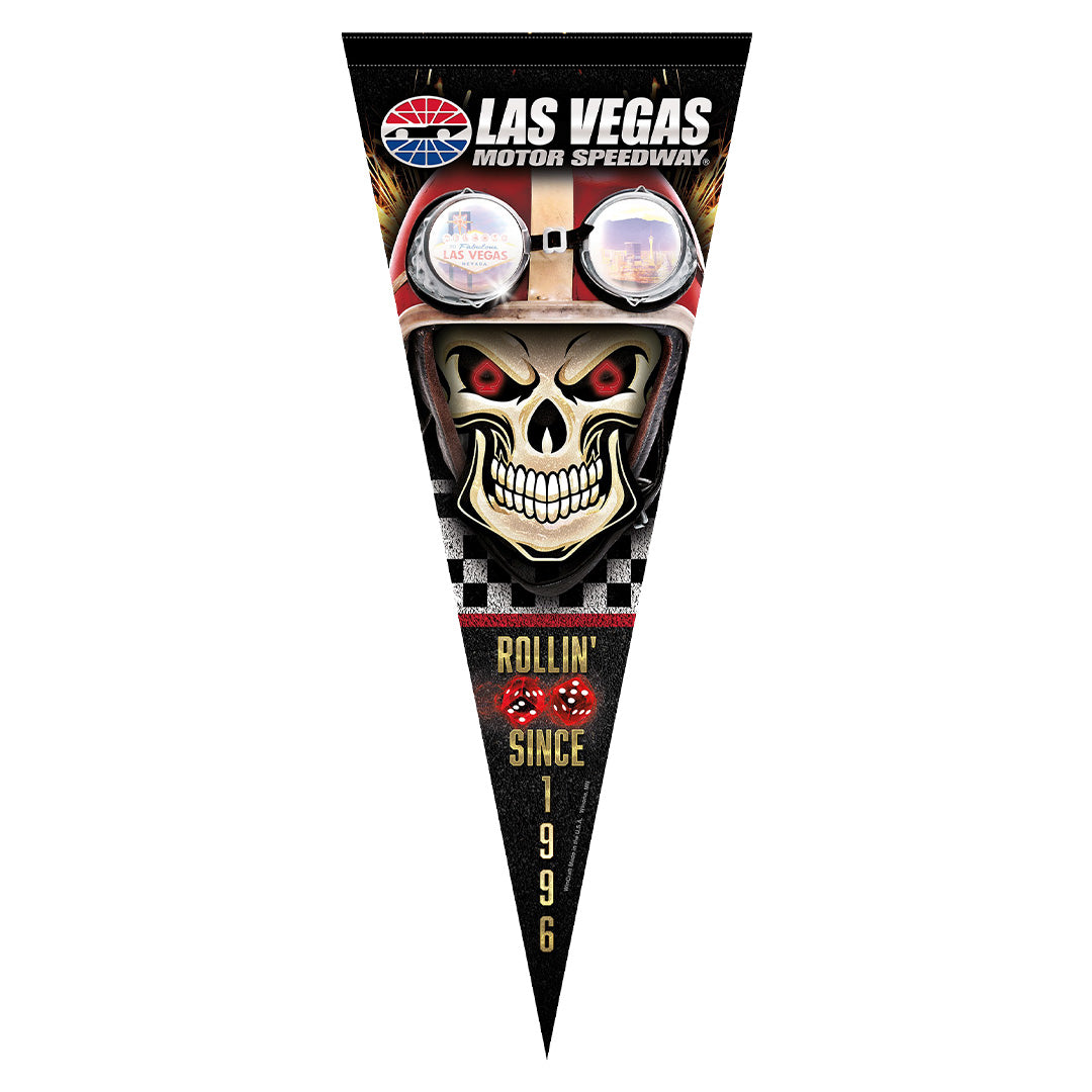 LVMS Skull Pennant