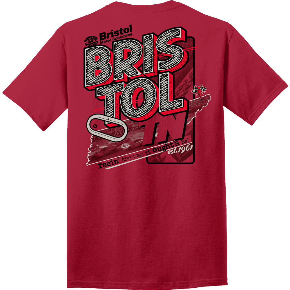 BMS "State Track" Pocket Tee