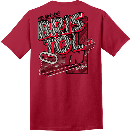BMS "State Track" Pocket Tee