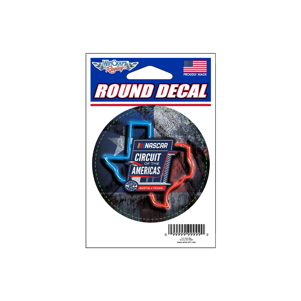 COTA Neon Round Decal