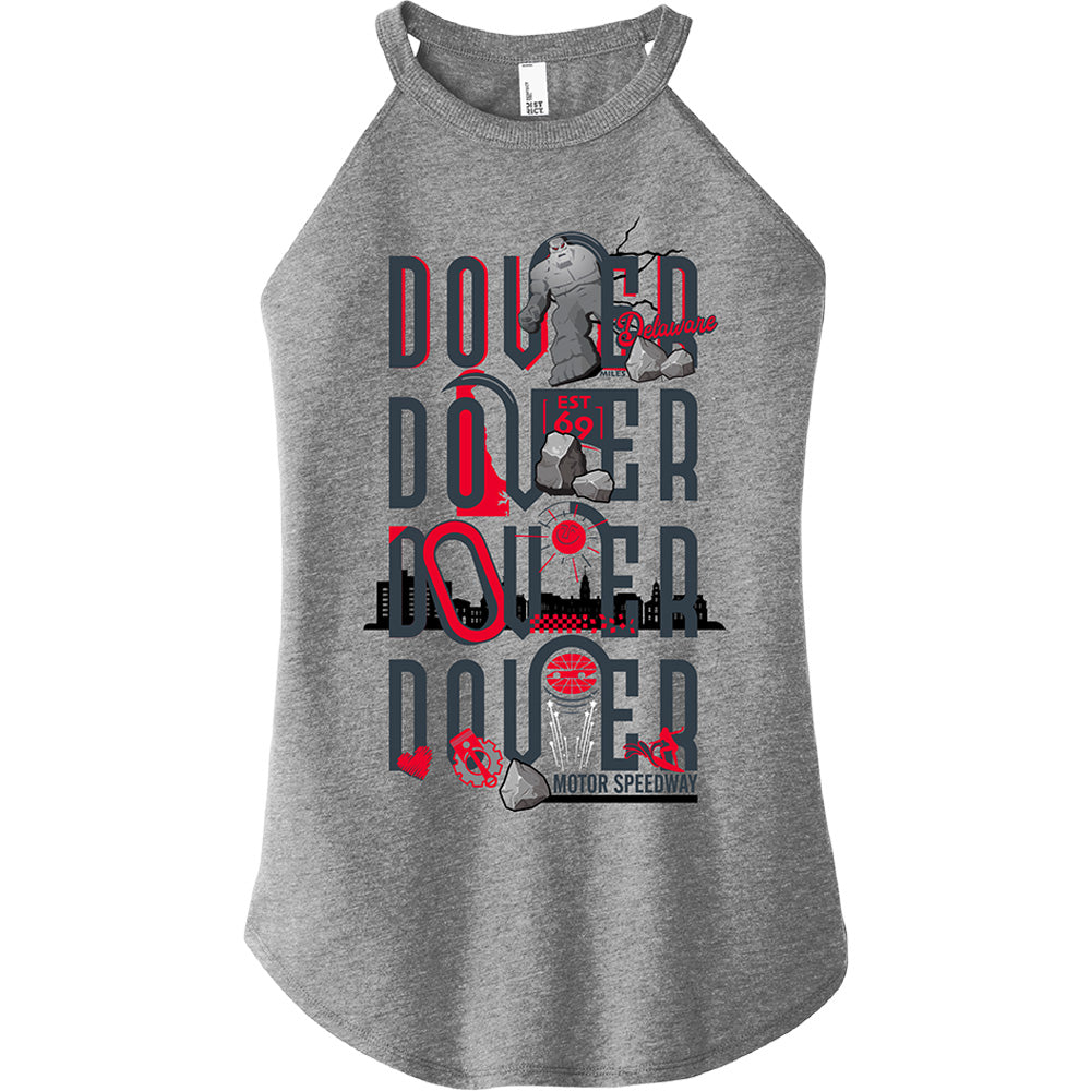 DMS Ladies Script Tank Top