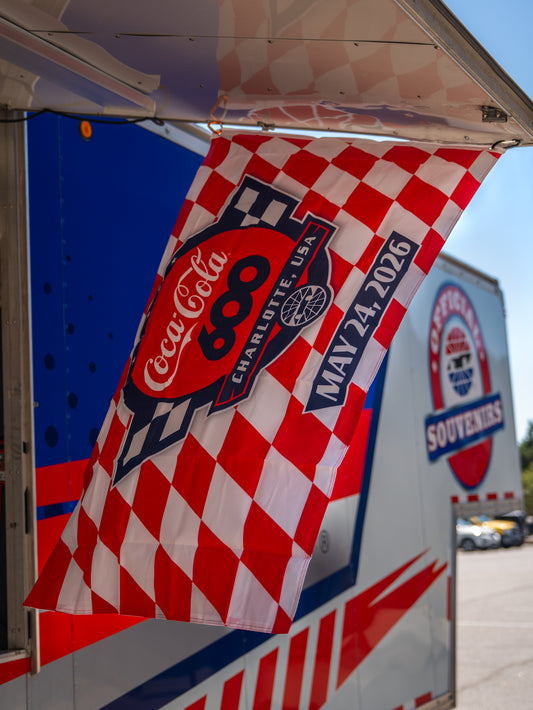 Coca-Cola 600 3x5 Track Flag
