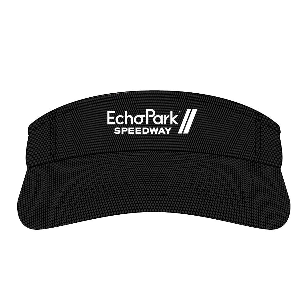 EchoPark Speedway Checkered Visor