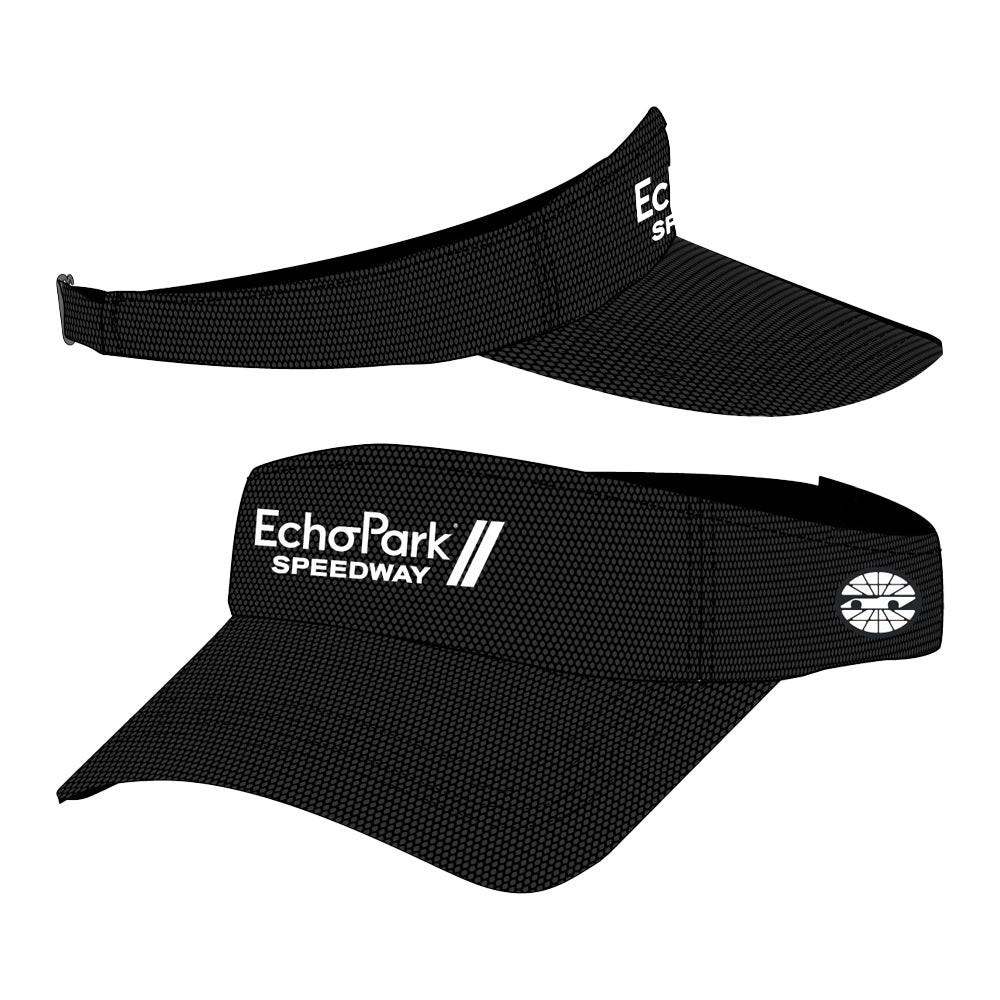 EchoPark Speedway Checkered Visor
