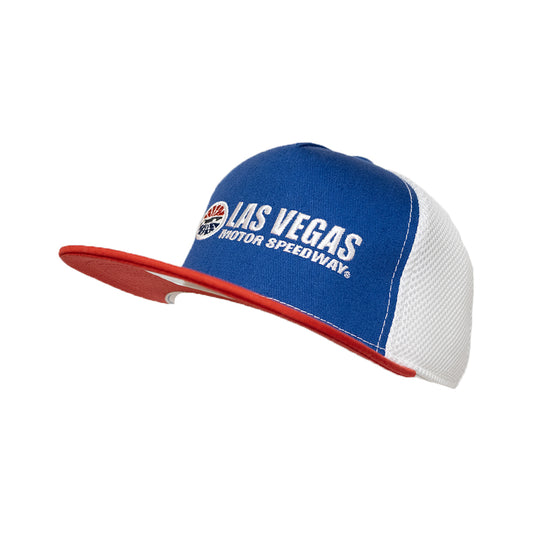 LVMS Red, White, Blue Youth Flat Bill Hat