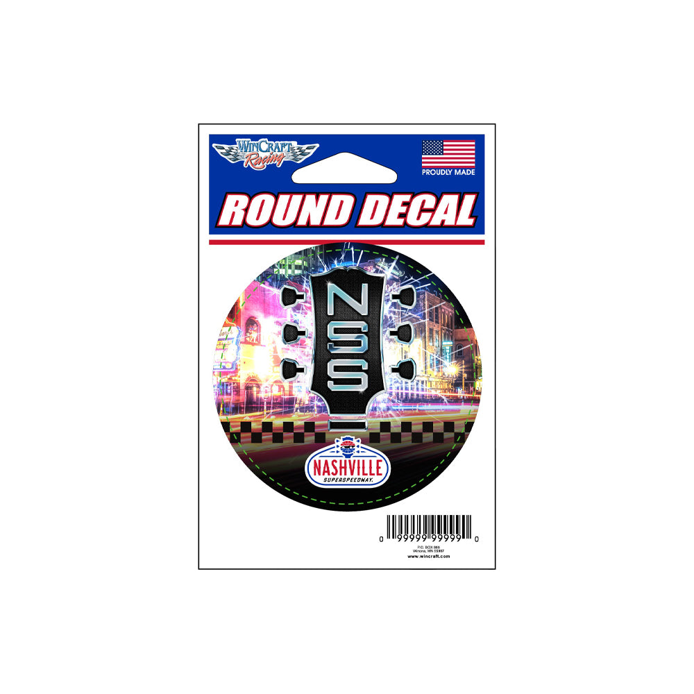 NSS Neon Round Decal