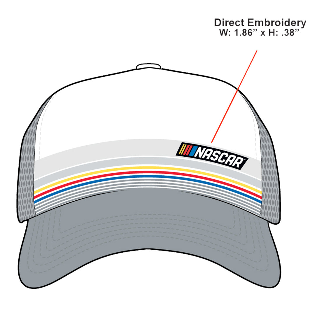 NASCAR Stripe Front Hat Speedway Motorsports Online Store