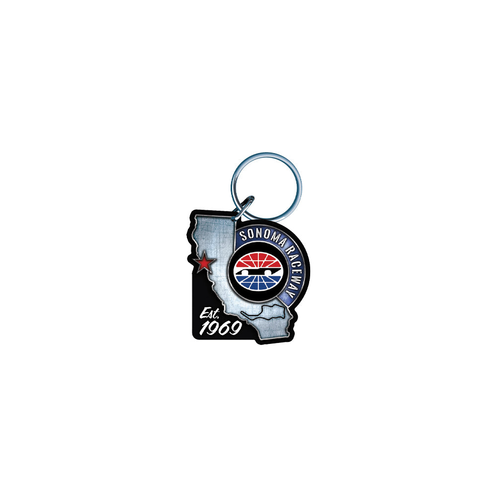 SNA State Outline Keychain