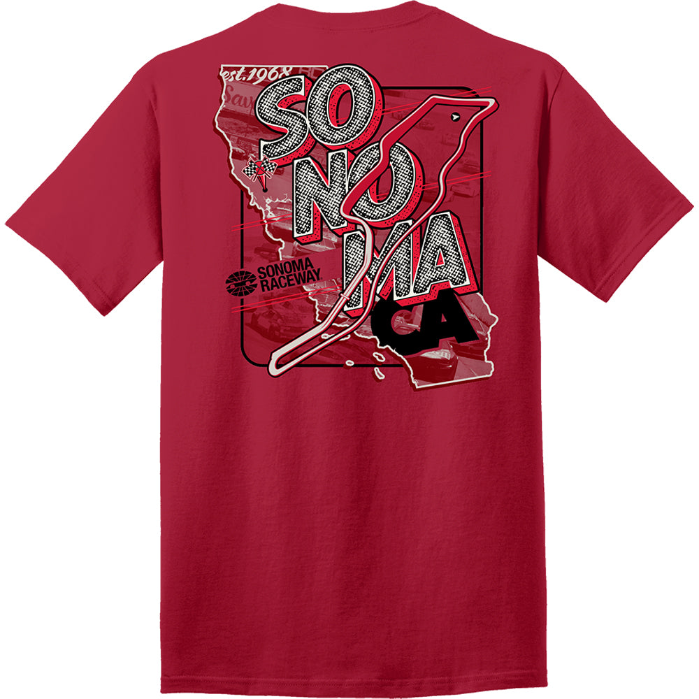 SNA "State Track" Pocket Tee