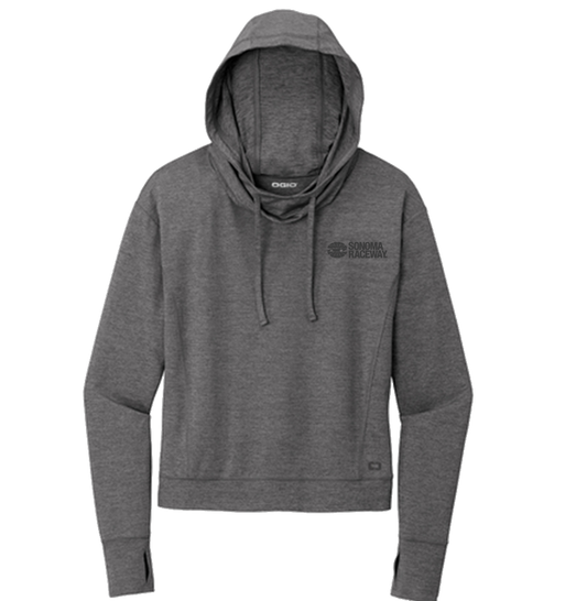 SR Embroidered Ladies Hoodie