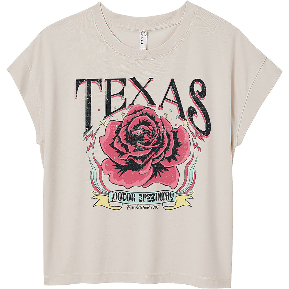 TMS Ladies "Retro Rose" Tee