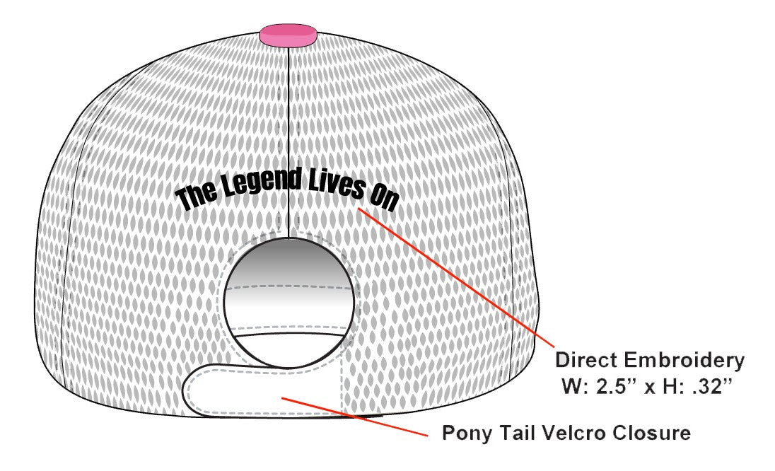NWS Ladies Ponytail Hat