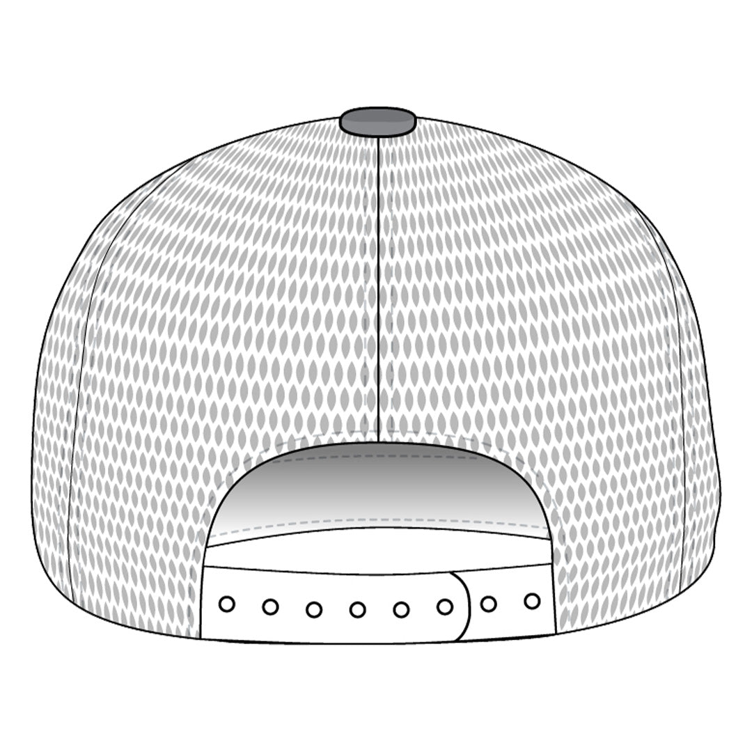 TMS State Flag Patch Hat Ash