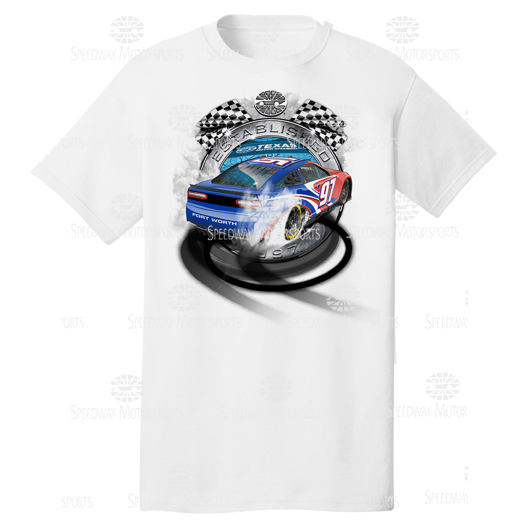 TMS Burnout Tee White