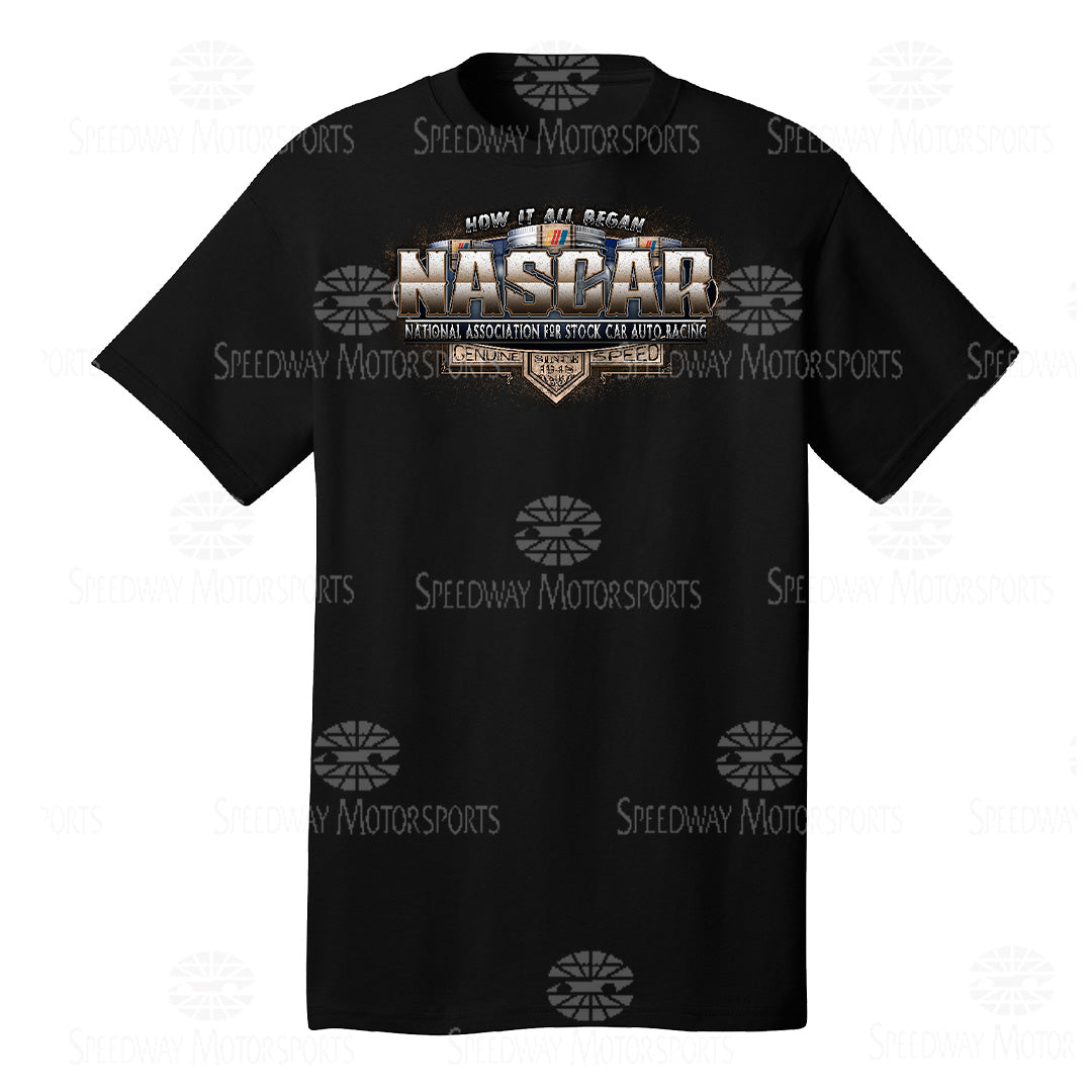 NASCAR Outlaw Moonshine Tee Speedway Motorsports Online Store