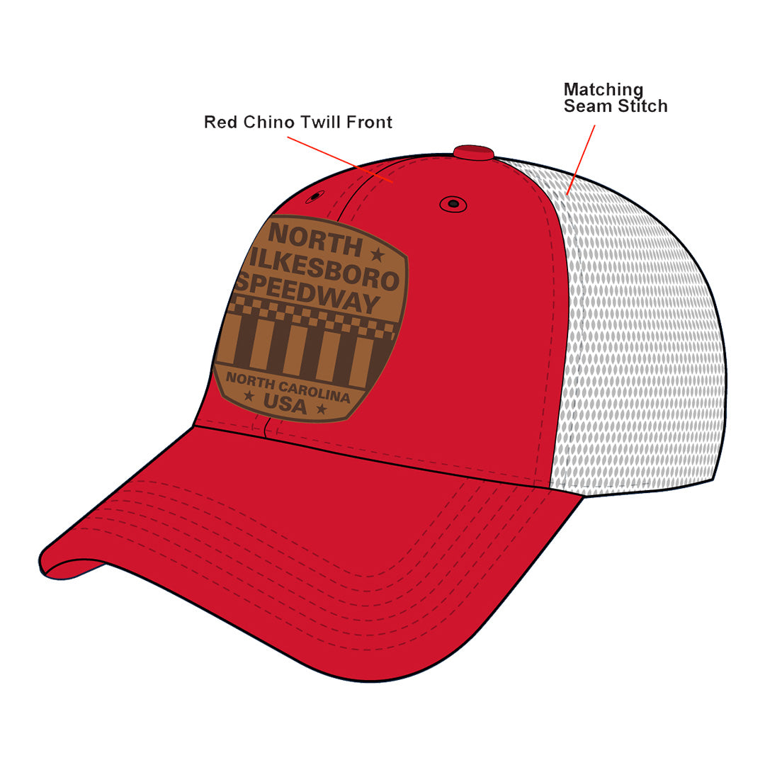 NWS Leather Patch Hat