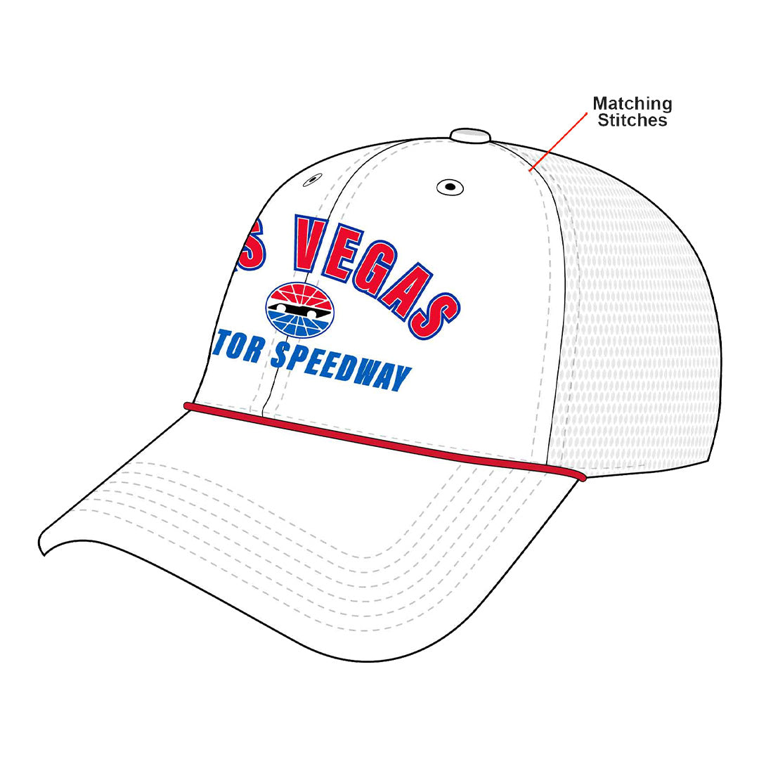 LVMS Rope Hat White