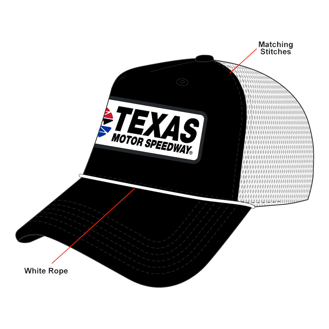 TMS Logo Patch Hat Black