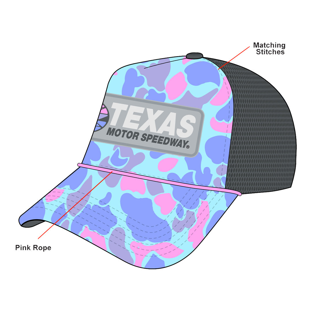 TMS Ladies Pastel Camo Hat