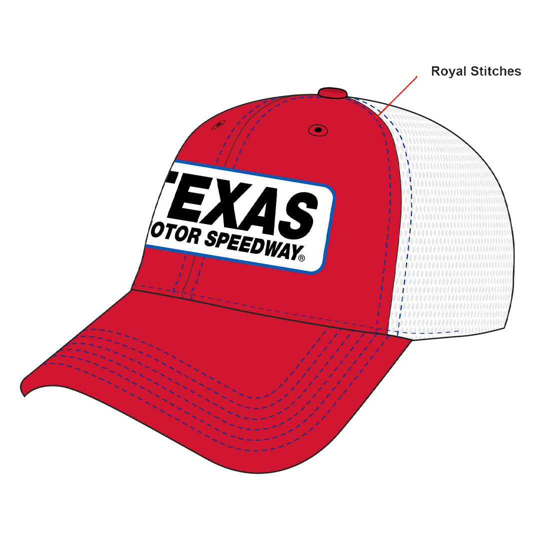 TMS Logo Patch Hat Red