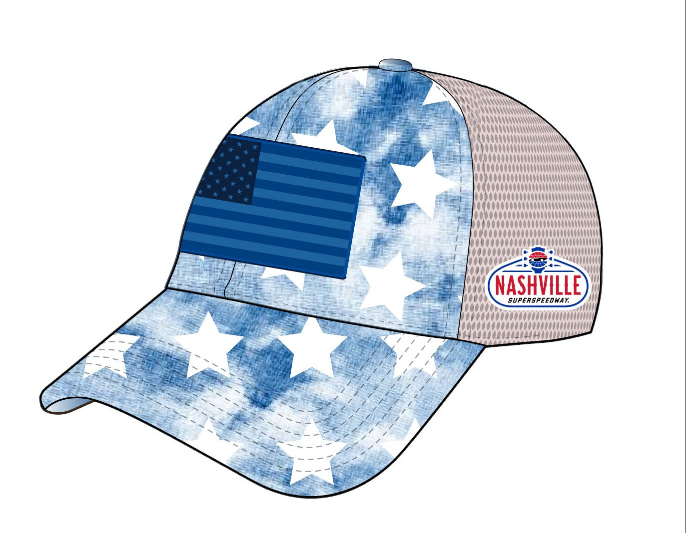 NSS Ladies Flag and Stars Hat