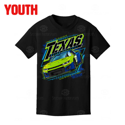 TMS Neon Car Youth Tee