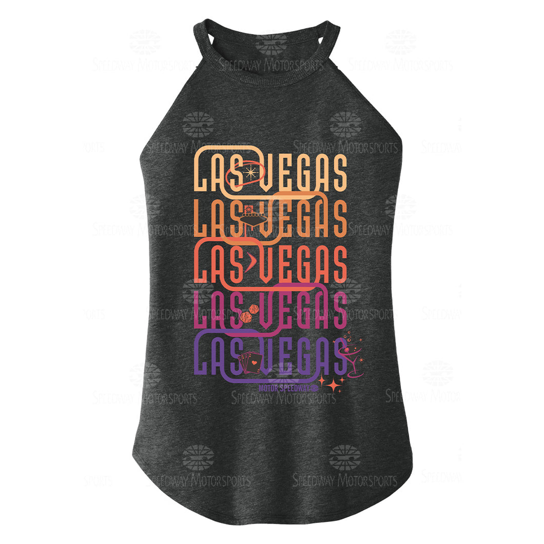 LVMS Ladies Script Tank Top