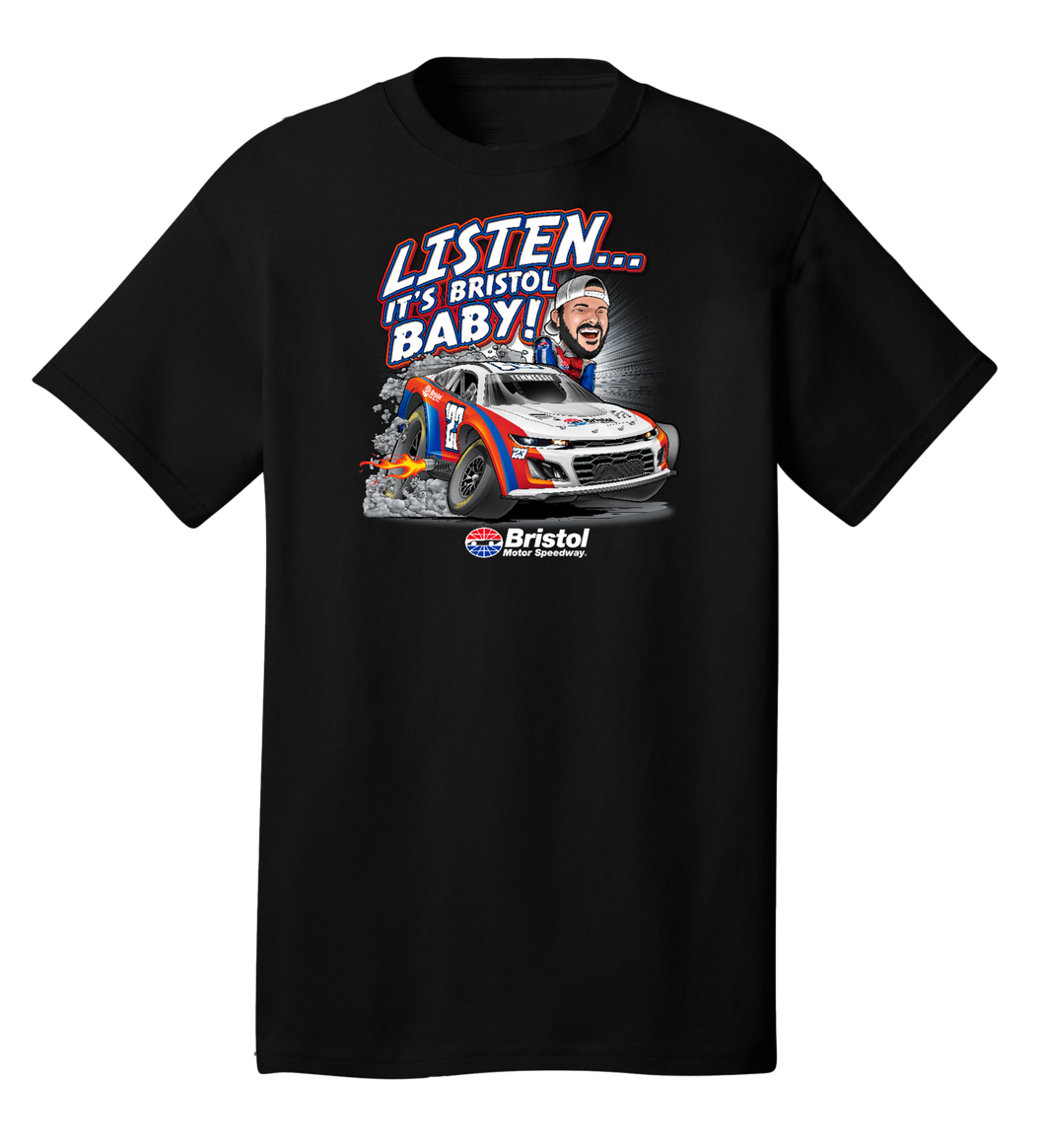NUNLEY ITS BRISTOL BABY TEE BLK