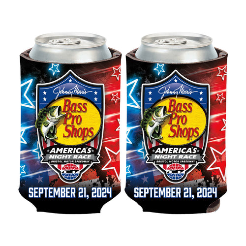 Bass Pro Shops Night Race Event Can Cooler