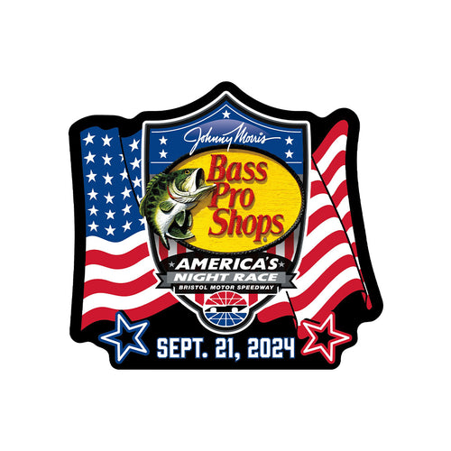 Bass Pro Shops Night Race Event Magnet