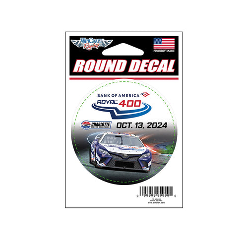 Bank of America ROVAL 400 Event Decal