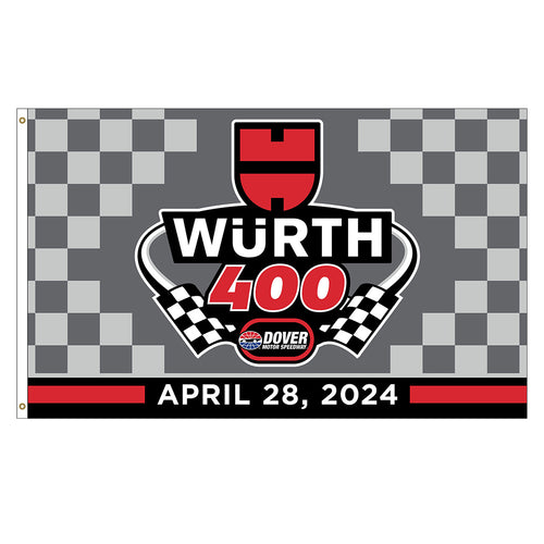 Wurth 400 Event 3x5 Fan Flag