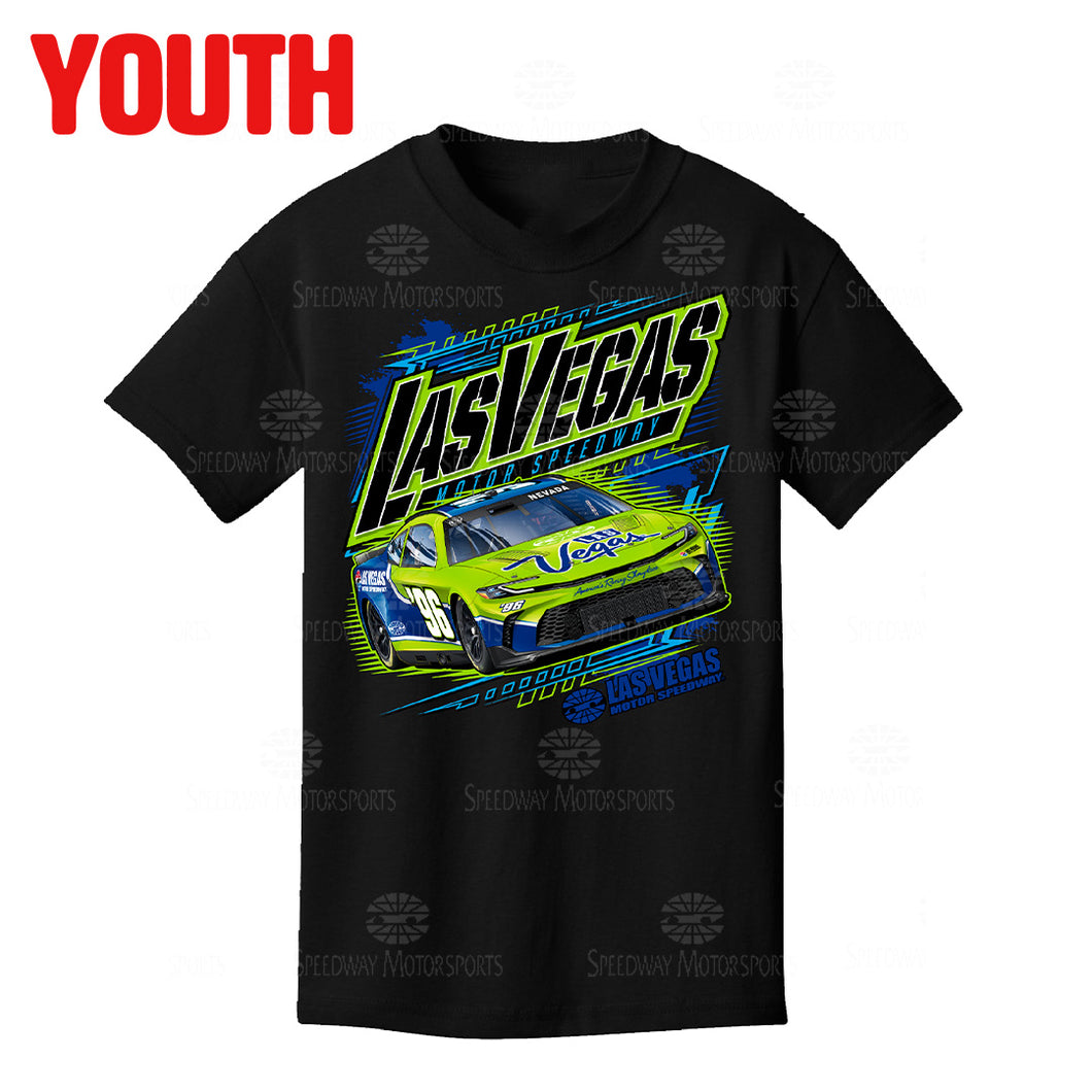 LVMS Neon Car Youth Tee