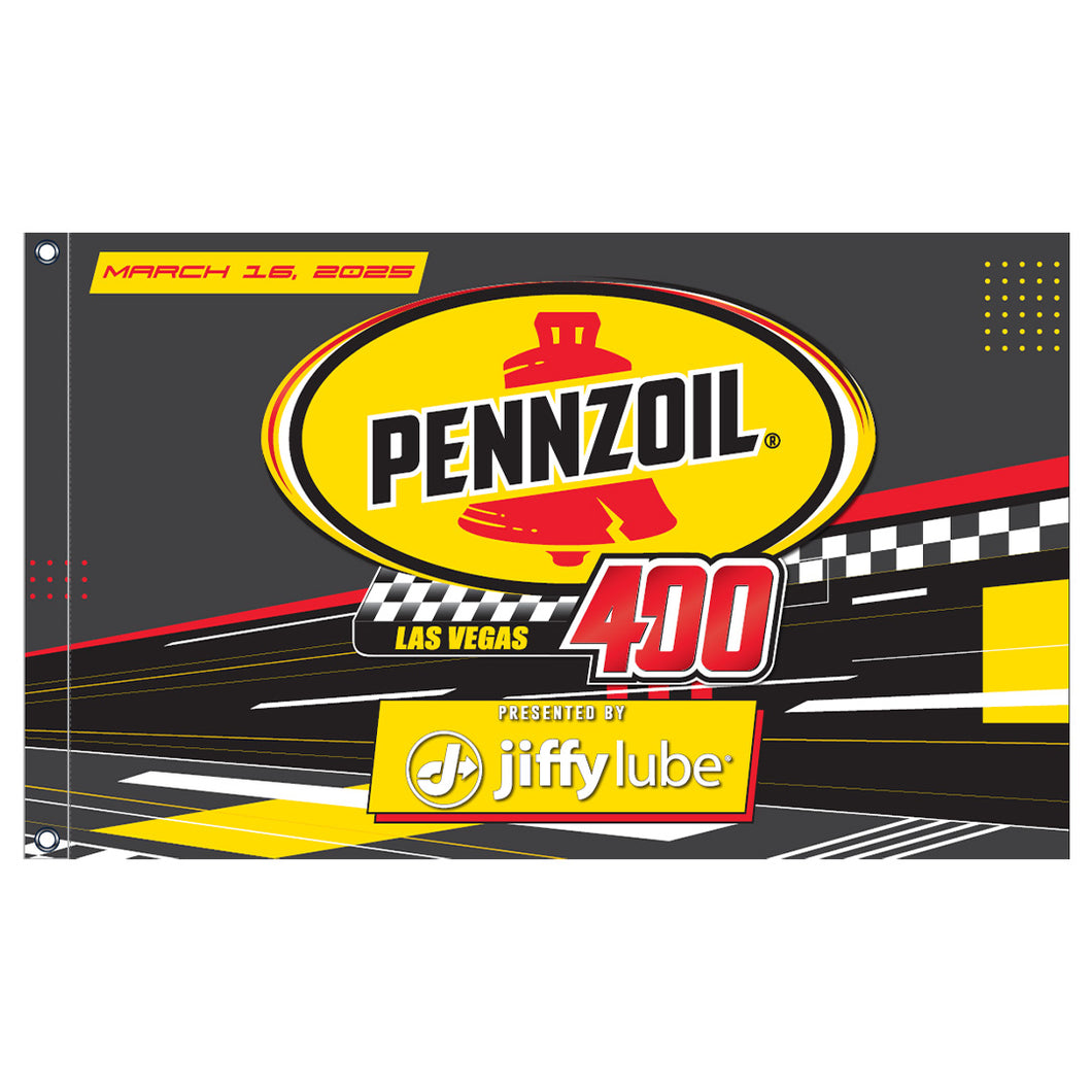 Pennzoil 400 Event 3X5 Fan Flag