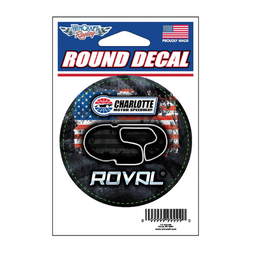 CMS ROVAL Distressed Flag Decal