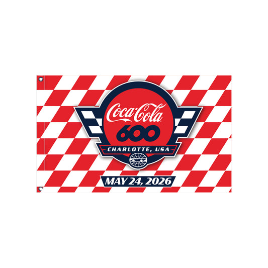 Coca-Cola 600 3x5 Track Flag