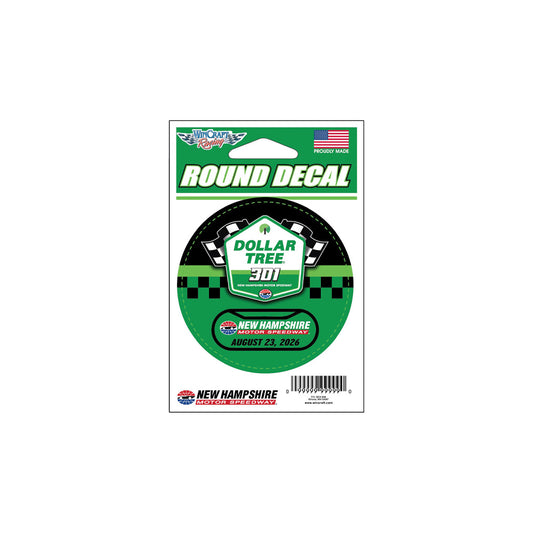 DT301 Round Decal