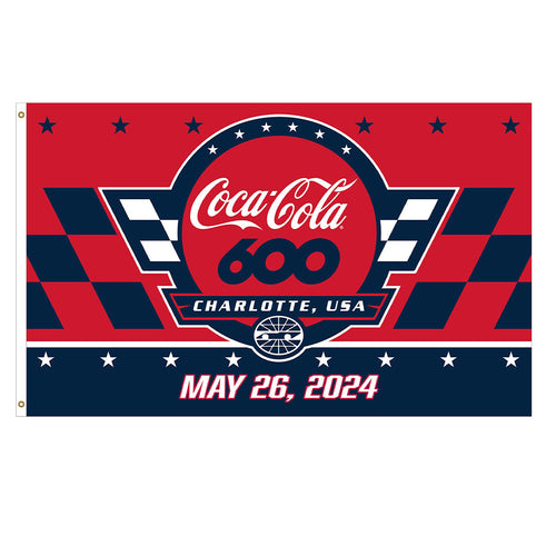 Coca-Cola 600 Event 3x5 Fan Flag