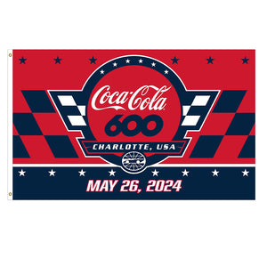 Coca-Cola 600 Event 3x5 Fan Flag