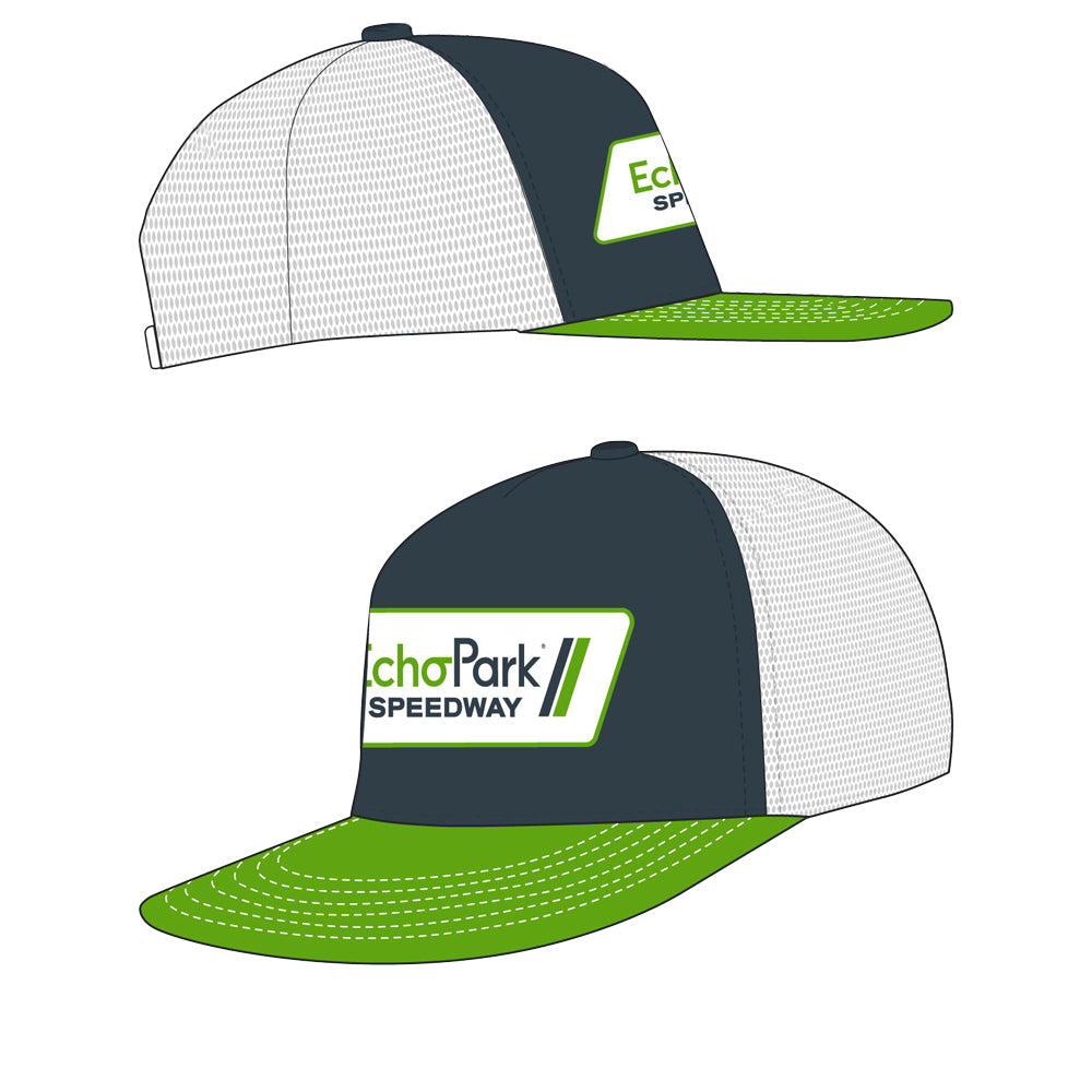 EchoPark Speedway Ladies Tricolored Flatbill Hat