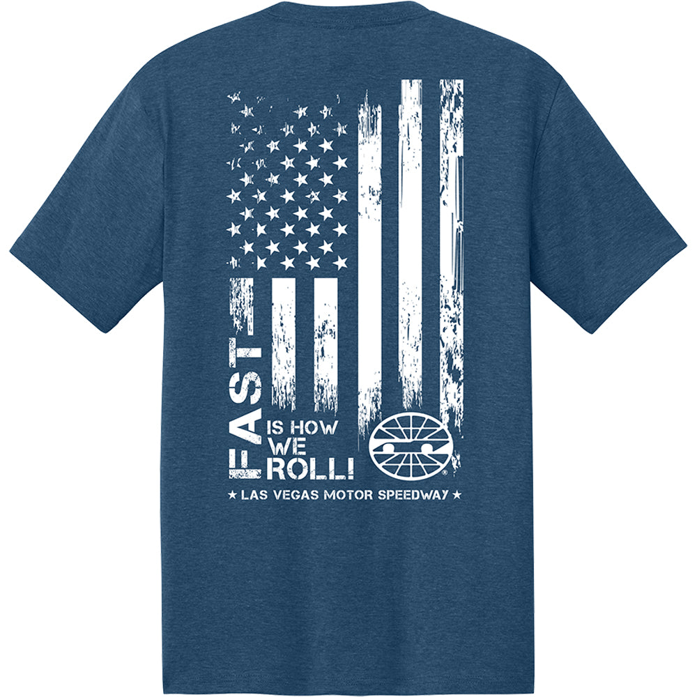 LVMS "Slogan" Flag Tee