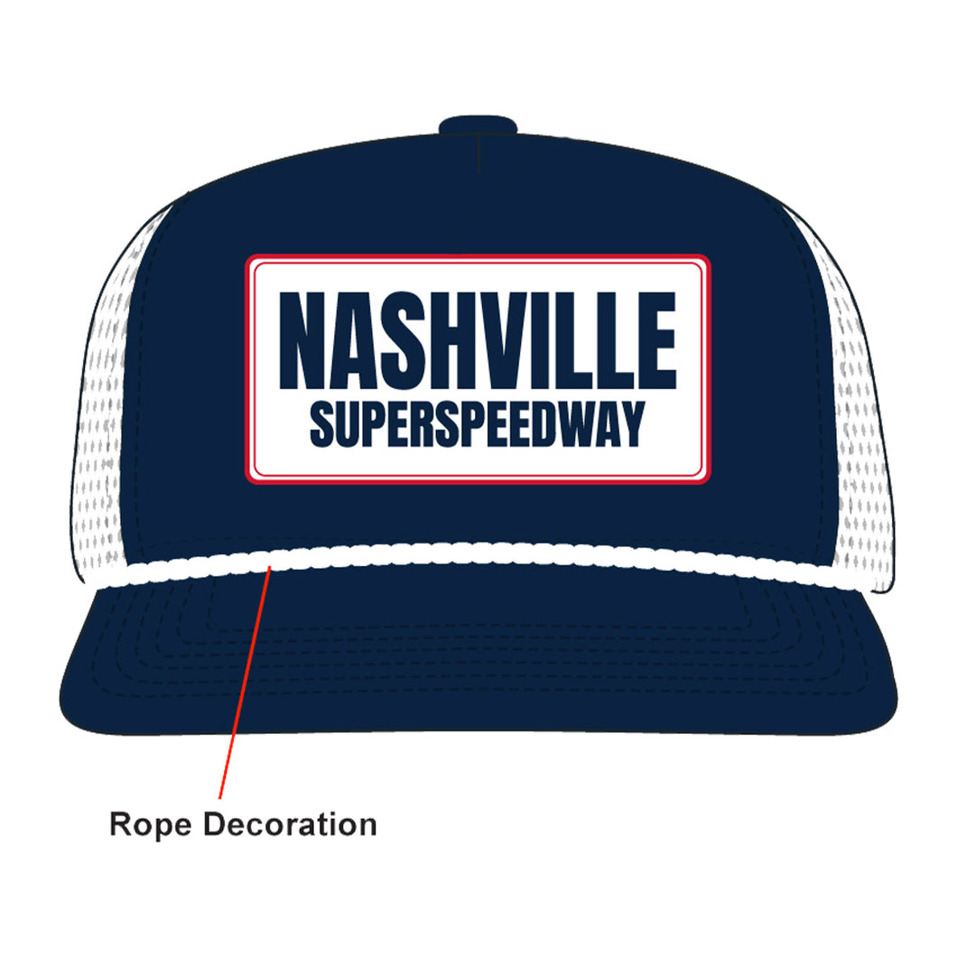 NSS Embroidered Patch Hat Navy