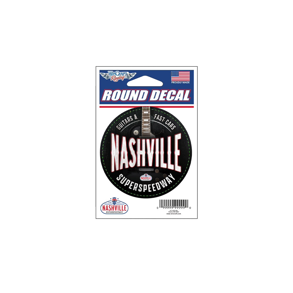 NSS Guitars & Fast Cars Decal
