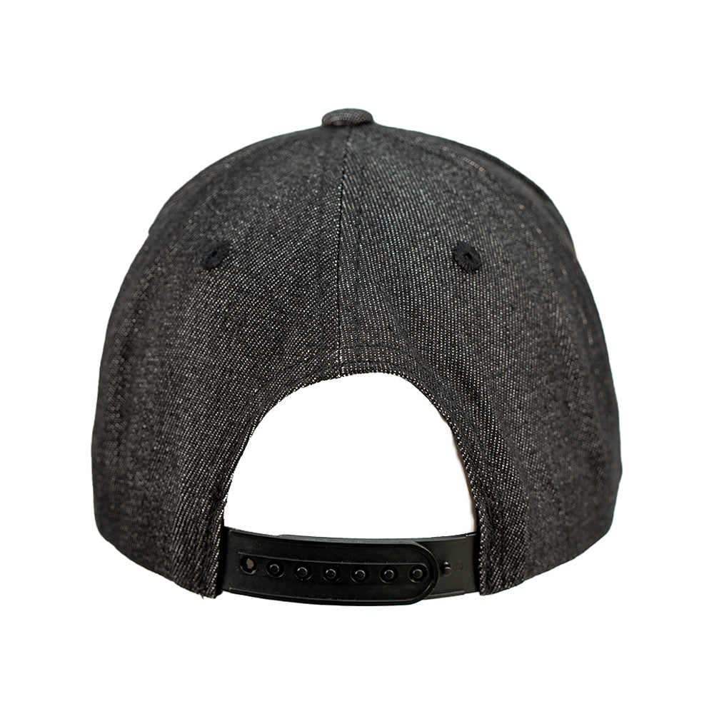 NWS Black Denim Logo Hat