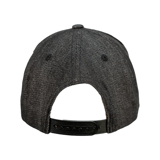 NWS Black Denim Logo Hat
