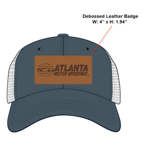 AMS Leather Patch Hat