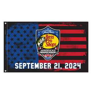 Bass Pro Shops Night Race 3x5 Event Fan Flag